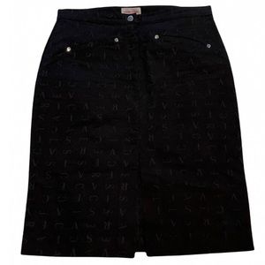 Versace pencil skirt